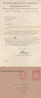 BBC Television 1953 Employment In TV Job Letter Refusal - Actors & Comedians