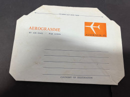 25-2-2024 (1 Y 14) Australia (1 Aerogramme Covers) 10 C (Aircraft) - Aerogrammi