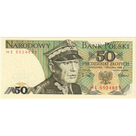 Billet, Pologne, 50 Zlotych, 1988, 1988-12-01, KM:142a, NEUF - Polen