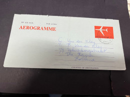 25-2-2024 (1 Y 14) Australia (1 Aerogramme Covers) 25 C (posted To Netherlands) - Aerogramme