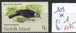 NORFOLK 109 ** Côte 1 € - Norfolk Island