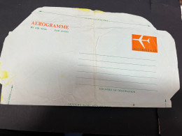 25-2-2024 (1 Y 14) Australia (1 Aerogramme Covers) 12 C +  25 C (2) - Aerograms