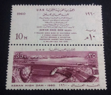 Egypt (UAR) 1960, Aswan High Dam, S&G 630-631, Complete Set, MNH - Nuevos