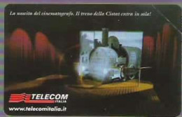 TELECOM -  LA NASCITA DEL CINEMATOGRAFO -  USATA -  LIRE 10000 - GOLDEN 1168 - Pubbliche Figurate Ordinarie