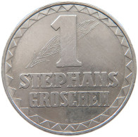 AUSTRIA STEPHANS GROSCHEN SILVER 27MM 8.7G #s101 0415 - Autriche