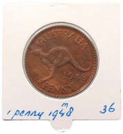 AUSTRALIA PENNY 1948 #alb069 0285 - Penny
