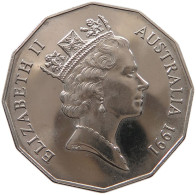 AUSTRALIA 50 CENTS 1991 #s099 0187 - 50 Cents