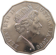 AUSTRALIA 50 CENTS 2000 ROYAL VISIT #s098 0125 - 50 Cents