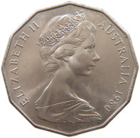 AUSTRALIA 50 CENTS 1980 #s098 0117 - 50 Cents