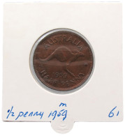 AUSTRALIA 1/2 PENNY 1959 #alb069 0293 - ½ Penny