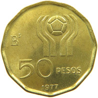 ARGENTINA 50 PESOS 1977 #s102 0073 - Argentinië