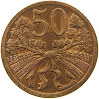 CZECHOSLOVAKIA 50 HALERU 1947 #s096 0601 - Tchécoslovaquie