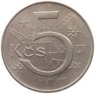 CZECHOSLOVAKIA 5 KORUN 1990 #s099 0031 - Tchécoslovaquie