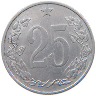 CZECHOSLOVAKIA 25 HALERU 1953 #s099 0099 - Czechoslovakia