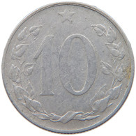 CZECHOSLOVAKIA 10 HALERU 1954 #s093 0231 - Czechoslovakia