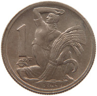 CZECHOSLOVAKIA 1 KORUNA 1946 #s093 0153 - Cecoslovacchia