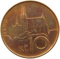 CZECH REPUBLIC 10 KORUNA 1993 #s098 0337 - República Checa