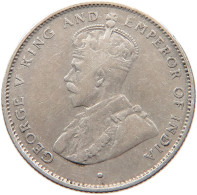 CEYLON 50 CENTS 1914 #s093 0335 - Sri Lanka