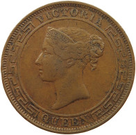 CEYLON 5 CENTS 1870 #sm12 0281 - Sri Lanka