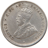 CEYLON 25 CENTS 1922 #s100 0827 - Sri Lanka (Ceylon)