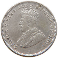 CEYLON 25 CENTS 1921 #s091 0205 - Sri Lanka