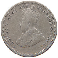 CEYLON 25 CENTS 1917 #s096 0505 - Sri Lanka (Ceylon)