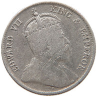 CEYLON 25 CENTS 1909 #s091 0209 - Sri Lanka