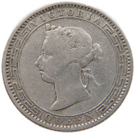 CEYLON 25 CENTS 1899 #s100 0809 - Sri Lanka