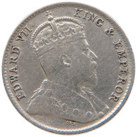 CEYLON 10 CENTS 1909 #s100 0667 - Sri Lanka