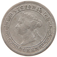 CEYLON 10 CENTS 1897 #s096 0521 - Sri Lanka