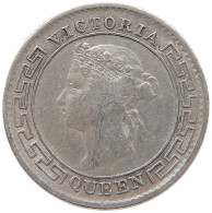 CEYLON 10 CENTS 1900 #s091 0045 - Sri Lanka (Ceylon)