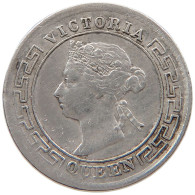 CEYLON 10 CENTS 1894 #s100 0661 - Sri Lanka (Ceylon)