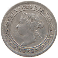 CEYLON 10 CENTS 1894 #s100 0659 - Sri Lanka