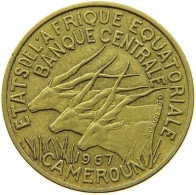 CAMEROON 10 FRANCS 1967 #s089 0175 - Kameroen