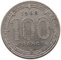 CAMEROUN 100 FRANCS 1968 #s090 0185 - Kamerun