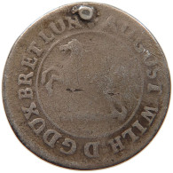 GERMAN STATES GROSCHEN 1728 BRAUNSCHWEIG WÖLFEBUTTEL August Wilhelm 1714-1731 #s094 0359 - Taler En Doppeltaler