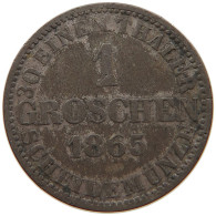 GERMAN STATES GROSCHEN 1865 HANNOVER Georg V. (1851-1866) #s091 0149 - Taler & Doppeltaler