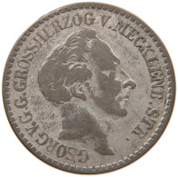 GERMAN STATES 4 SCHILLINGE 1846 MECKLENBURG STRELITZ Georg 1816-1860 #s094 0349 - Taler En Doppeltaler