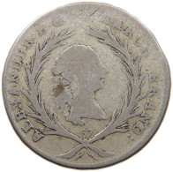 GERMAN STATES 20 KREUZER 1764 ANSBACH BRANDENBURG ANSBACH Christian Friedrich Karl Alexander 1757-1791 #s094 0125 - Taler En Doppeltaler