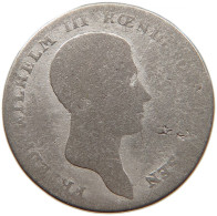 GERMAN STATES 1/6 TALER 1812 A BRANDENBURG PREUSSEN Friedrich Wilhelm III. (1797-1840) #s094 0161 - Taler Et Doppeltaler