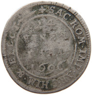 GERMAN STATES 1/24 TALER 1696 SACHSEN ALBERTINISCHE LINIE Friedrich August I.  (1694-1733)  #s094 0219 - Taler & Doppeltaler