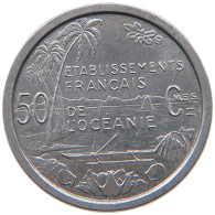 FRENCH OCEANIA 50 CENTIMES 1949 #s096 0255 - Other & Unclassified