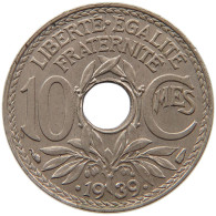 FRANCE 10 CENTIMES 1939 #s100 0311 - 10 Centimes