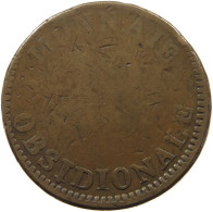 FRANCE 10 CENTIMES 1814 ANVERS ANTWERP Louis XVIII (1814) #sm12 0269 - 1814 Siège D’Anvers