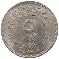 EGYPT 5 PIASTRES 1972 #s090 0213 - Egypte