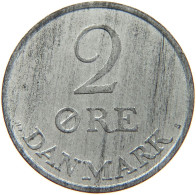 DENMARK 2 ÖRE 1955 #s093 0425 - Danemark