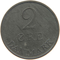 DENMARK 2 ÖRE 1956 #s093 0433 - Danemark