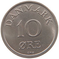 DENMARK 10 ÖRE 1956 #s096 0425 - Danemark