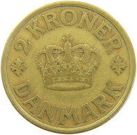 DENMARK 2 KRONER 1925 #s101 0019 - Danemark