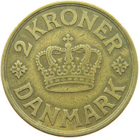 DENMARK 2 KRONER 1925 #s097 0205 - Danemark